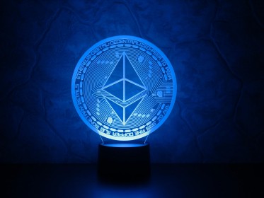 background bleu,cryptomonnaie,ethereum,logo,lumière