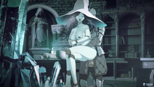 anal,chapeau,cheveux brun,cuisses,cute animation,elden ring,fille anime,gros seins,jambes,jambes croisées,multiples bras,nekololisama,nue,peau bleue,penis,princesse,ranni the witch,seins rebondissants,sexe,sound,tétons,video,yeux fermés