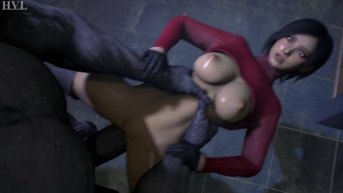 ada wong,capcom,cheveux brun,cheveux gris,différence de taille,femme soumise,fille anime,gants,gros seins,homme dominant,hvlsfm,inter espèce,jambes écartées,mr x,resident evil,restreint,seins rebondissants,sexe,soumission,sound,vaginal,vaincu,video