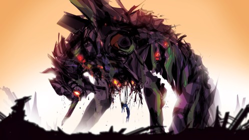 apocalypse,art digital,artwork,mecha,neon genesis evangelion