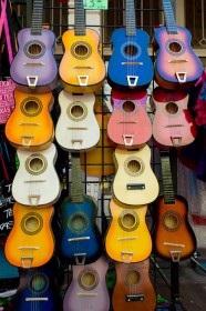 coloré,guitare,instrument,musique